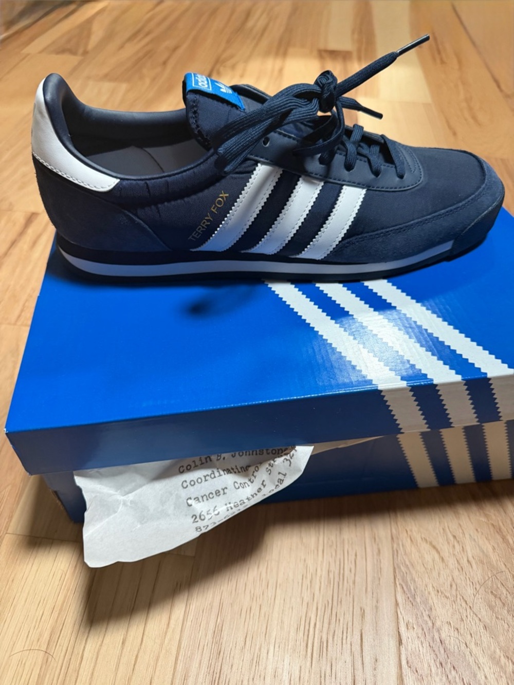 Adidas x Terry Fox limited edition sneakers